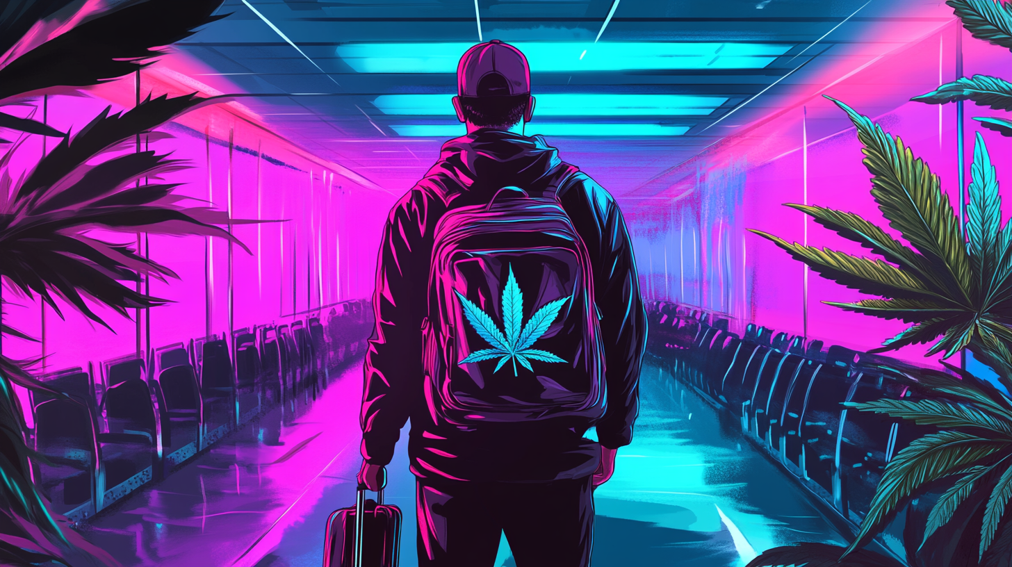 peut-on voyager avec du cbd
