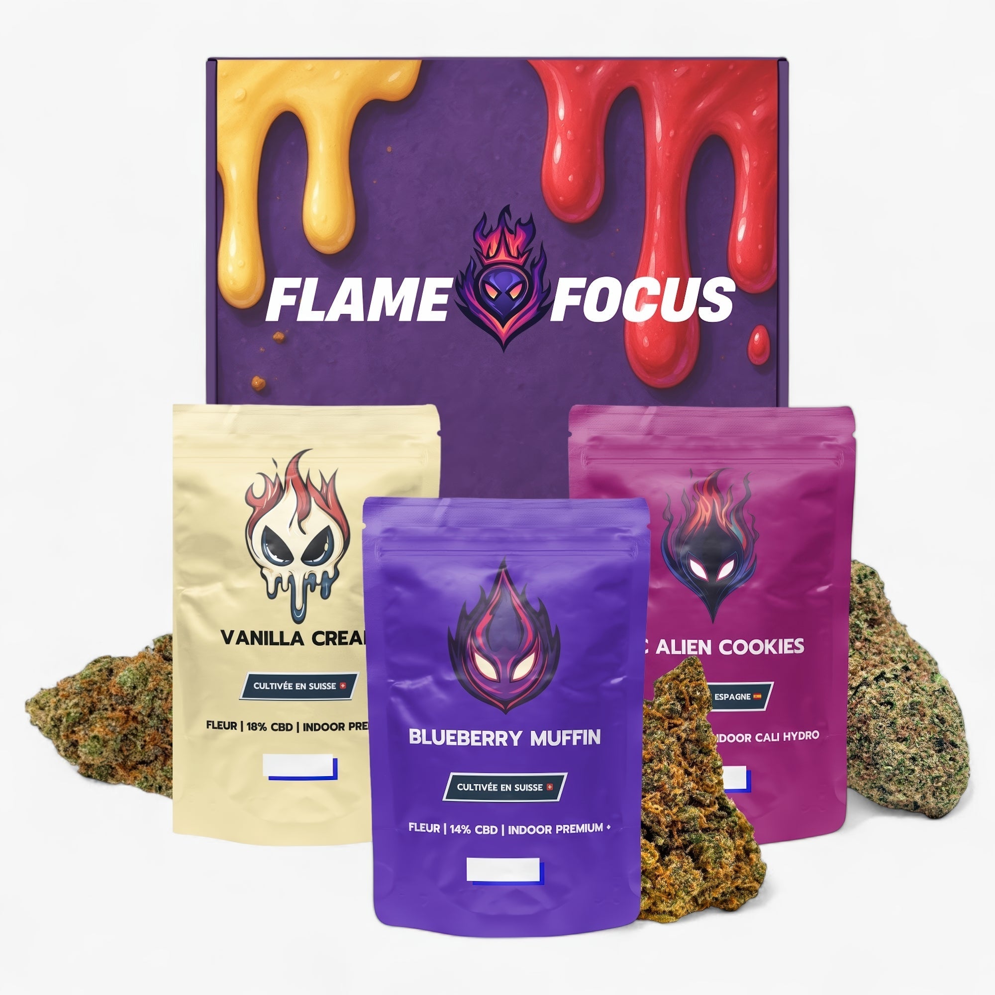 Cosmic Crumble - Pack Gourmand - FlameFocus